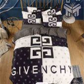 Givenchy Bedding Set Givenchy Black And White Logo Luxury Brand Bedding Set Home Decor 1.jpg - demo10