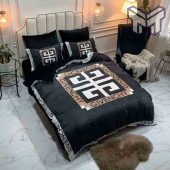 Givenchy Bedding Set Givenchy Black Luxury Brand Premium Bedding Set Duvet Cover Home Decor 1.jpg - demo10
