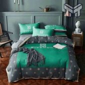 Givenchy Bedding Set Givenchy Green Luxury Brand Bedding Set Bedspread Duvet Cover Set Home Decor 1.jpg - demo10