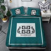 Givenchy Bedding Set Givenchy Green Luxury Brand High End Premium Bedding Set Home Decor.jpg - demo10