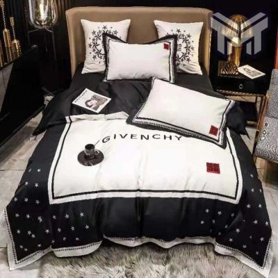 Givenchy Bedding Set, Givenchy Luxury Brand High-End Bedding Set Home Decor