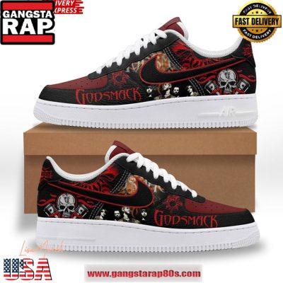 Godsmack Band Limited Edition Air Force 1 Sneaker Shoes Running Sneakers