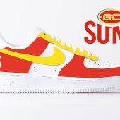 Gold Coast Suns | Air Force 1 Low Top Shoes