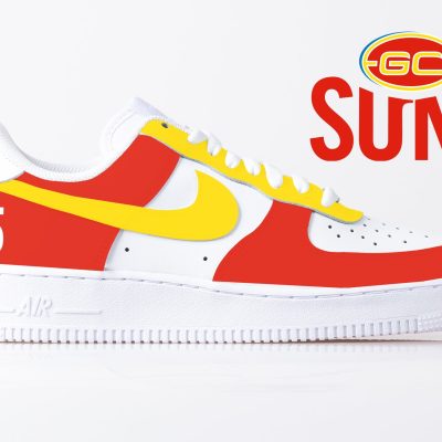 Gold Coast Suns | Air Force 1 Low Top Shoes