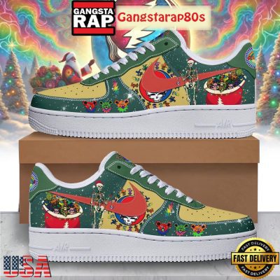 Grateful Dead Christmas 2025 Limited Edition Air Force 1 Sneakers Shoes