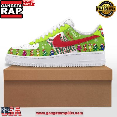 Grateful Dead Christmas Limited Edition Air Force 1 Running Sneakers Shoes
