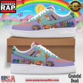 Grateful Dead Forever Rainbow Unique Sports Design Custom Air Force 1 Sneakers Shoes