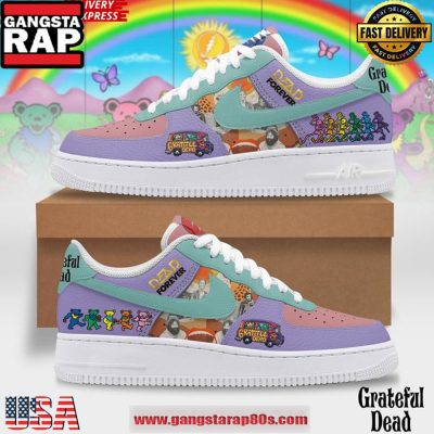 Grateful Dead Forever Rainbow Unique Sports Design Custom Air Force 1 Sneakers Shoes
