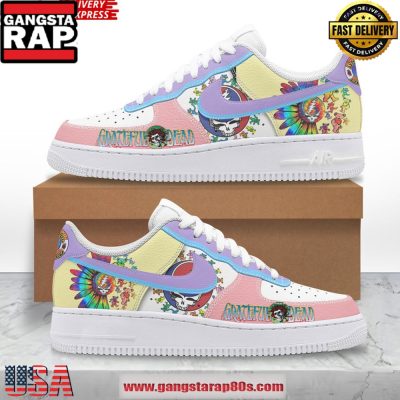 Grateful Dead Psychedelic Dreams Air Force 1 Sneakers Shoes