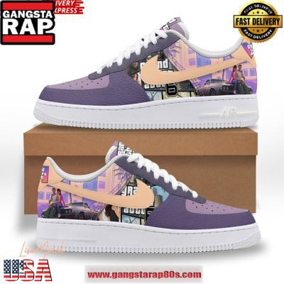 GTA 6 Special Edition Air Force 1 Shoes Running Sneakers