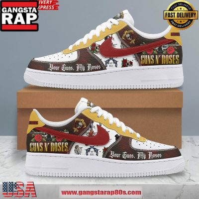 Guns N? Roses Limited Edition Air Force 1 Shoes Running Sneakers