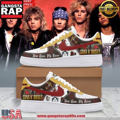 Guns N? Roses Limited Edition Air Force 1 Shoes Running Sneakers
