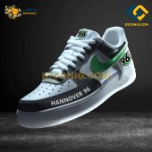 Hannover 96 Custom Shoes Black Bundesliga Air Force 1 DICONIG FASHION