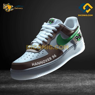 Hannover 96 Custom Shoes Brown Bundesliga Air Force 1 DICONIG FASHION