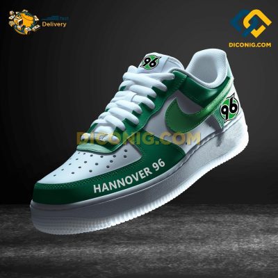 Hannover 96 Custom Shoes Green Bundesliga Air Force 1 DICONIG FASHION