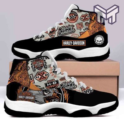 Harley Davidson  Air Jordan 11  Sneaker  Air Jordan 11  Gift For Fan Hot 2023
