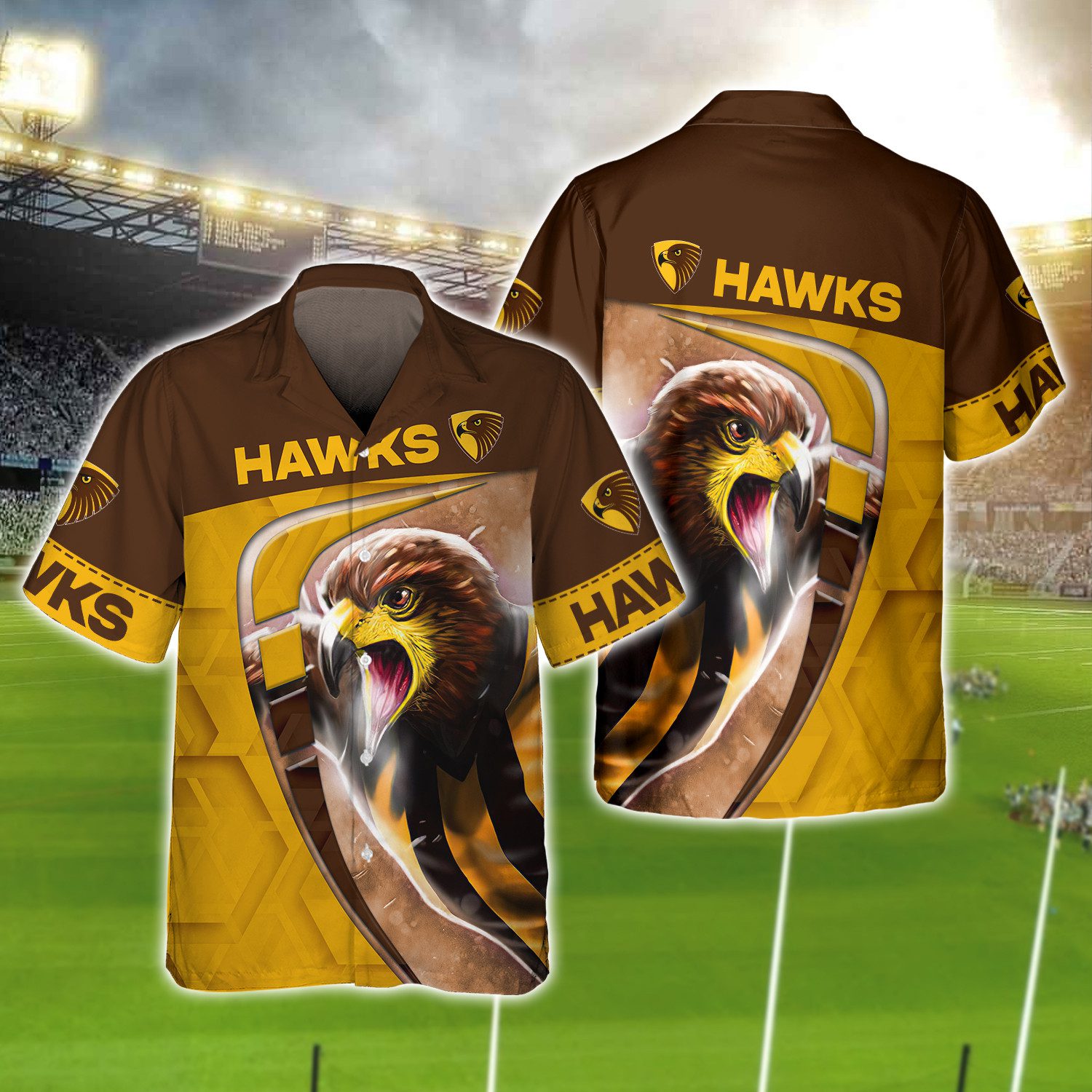 Hawthorn Hawks | Hawks Hawthorn Football Club 3D Shirts Tad 01 Hawthorn Hawks | Hawks Hawthorn Football Club 3D Shirts Tad 01