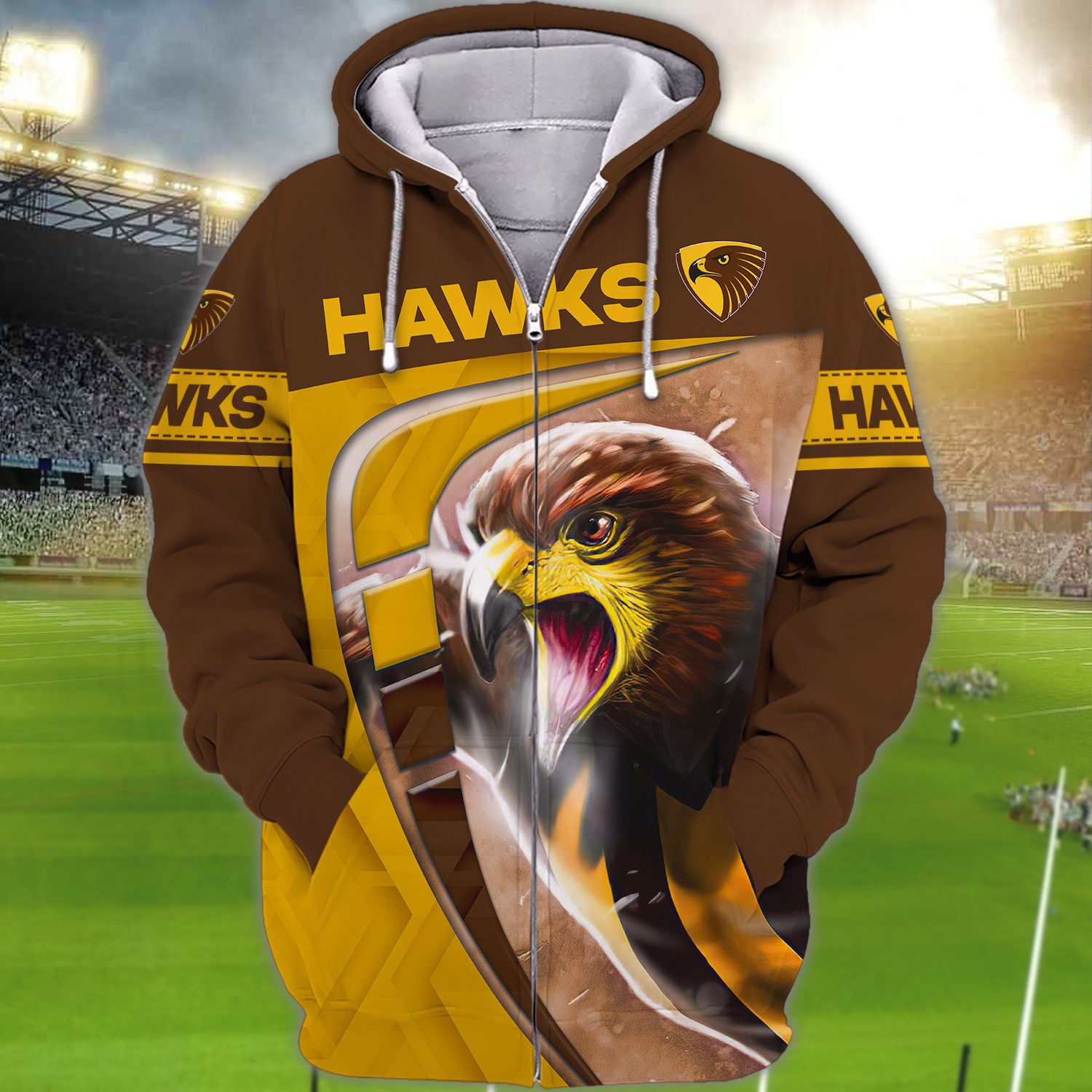 Hawthorn Hawks | Hawks Hawthorn Football Club 3D Shirts Tad 01 Hawthorn Hawks | Hawks Hawthorn Football Club 3D Shirts Tad 01