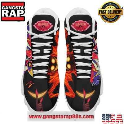 Hazbin Hotel Alastor Air Jordan 13 Sneakers Shoess