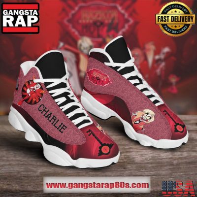 Hazbin Hotel Charlie Air Jordan 13 Sneakers Shoes