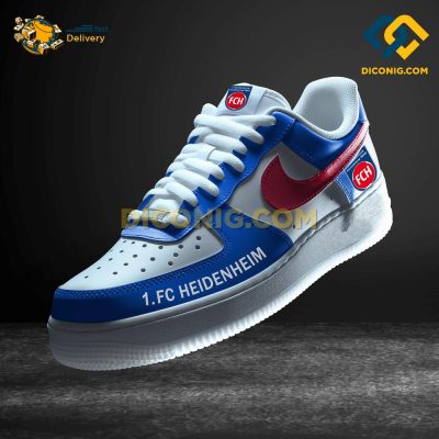 Heidenheim Custom Shoes Blue Bundesliga Air Force 1 DICONIG FASHION