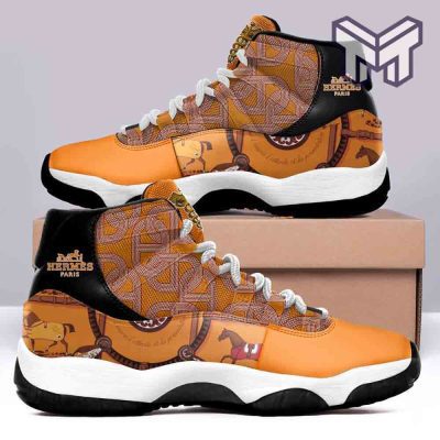 Hermes Air Jordan 11  sneakers shoes Gift For Hermes  Air Jordan 11  Gift For Fan Hot 2023