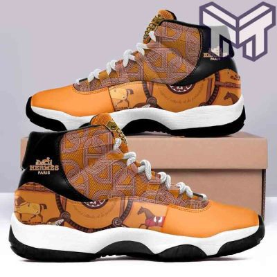 Hermes Jordan 11 Luxury Hermes  Air Jordan 11  Sneakers Shoes Hot 2022 Gifts For Men Women