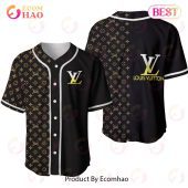 Louis Vuitton Black Mix Logo Luxury Brand Jersey Limited Edition