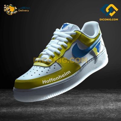 Hoffenheim Custom Shoes Yellow Bundesliga Air Force 1 DICONIG FASHION