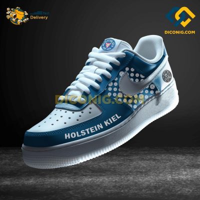 Holstein Kiel Custom Shoes Blue Bundesliga Air Force 1 DICONIG FASHION