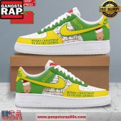 Home Alone Merry Christmas Limited Edition Air Force 1 Running Sneakers Shoes