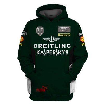 Hoodie Bentley F1 Sweater Breitling ,Kaspersky, Bentley,Pirelli Racing Uniform