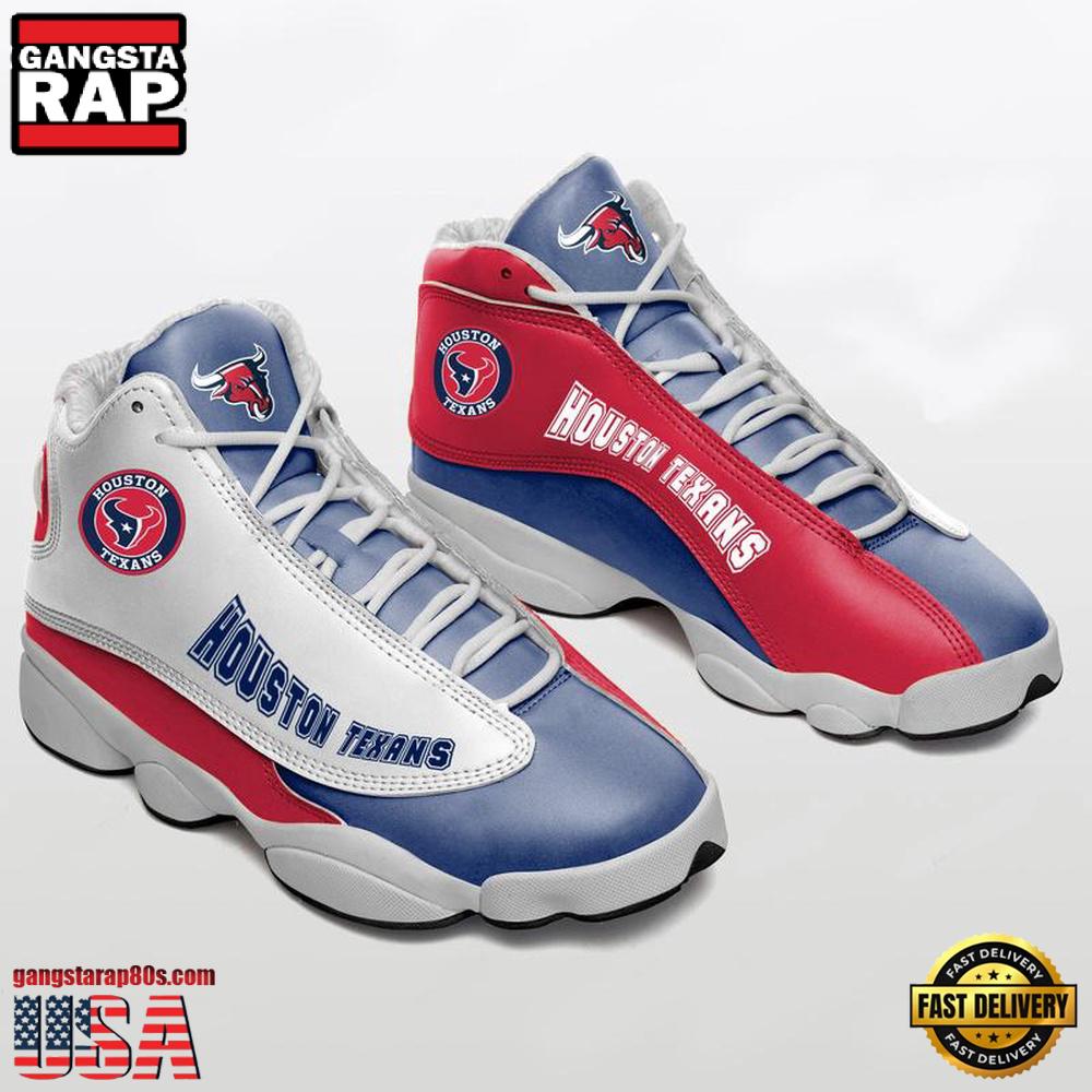 NFL Houston Texans Ver 1 Air Jordan 13 Sneaker NFL Houston Texans Ver 1 Air Jordan 13 Sneaker