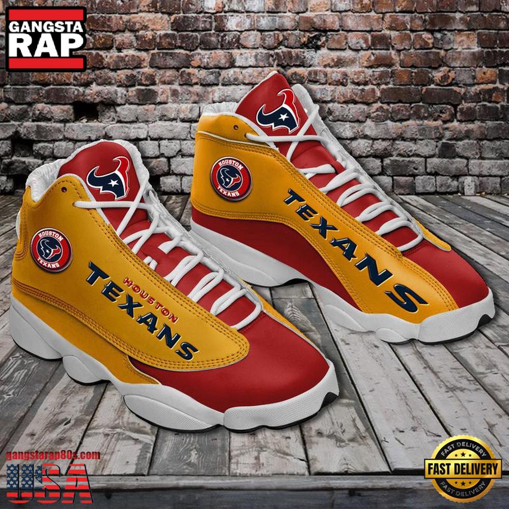 NFL Houston Texans Ver 3 Air Jordan 13 Sneaker NFL Houston Texans Ver 3 Air Jordan 13 Sneaker