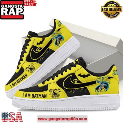 I Am Batman Limited Edition Air Force 1 Running Sneakers Shoes