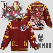 I Am Ironman Baseball Jacket
