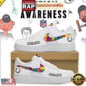 Indianapolis Colts Autism Awareness Limited Edition Air Force 1 Sneakers Shoes