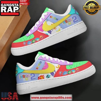 Inside Out 2 Be You Air Force 1 Sneakers Shoes