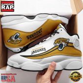 NFL Jacksonville Jaguars Team New Design Air Jordan 13 Running Sneakers Shoes