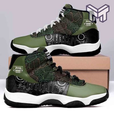 Jeep Air Jordan 11  sneakers shoes Gift For Jeep  Air Jordan 11  Gift For Fan Hot 2023