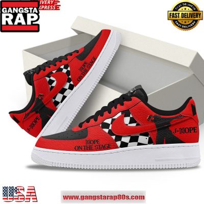 J-Hope On The Stage Special Edition Air Force 1 Running Sneakers Shoes