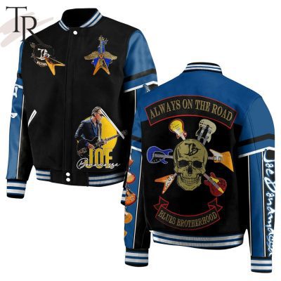Joe Bonamassa Always On The Road Blues Brotherhood Baseball Jacket