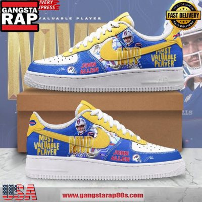 John Allen Most Valuable Player Air Force 1 Running Sneakers Shoes