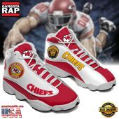 NFL Kansas City Chiefs Ver 1 Air Jordan 13 Sneaker