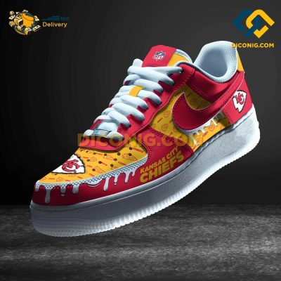 NFL Kansas City Chiefs Air Force 1 Custom Shoes DICONIG FASHION