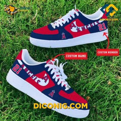 Kansas City Royals Custom Shoes MLB Air Force 1 DICONIG FASHION