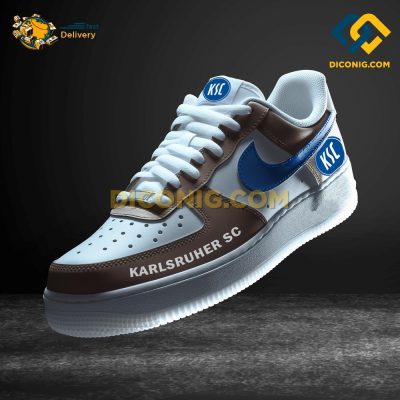 Karlsruher SC Custom Shoes Brown Bundesliga Air Force 1 DICONIG FASHION