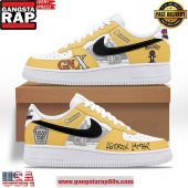 Kendrick Lamar GNX Mustard Limited Edition Air Force 1 Running Sneakers Shoes