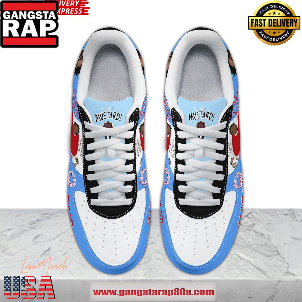 Kendrick Lamar Grammy Special Edition Air Force 1 Running Sneakers Shoes Kendrick Lamar Grammy Special Edition Air Force 1 Running Sneakers Shoes