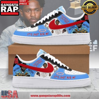 Kendrick Lamar Grammy Special Edition Air Force 1 Running Sneakers Shoes